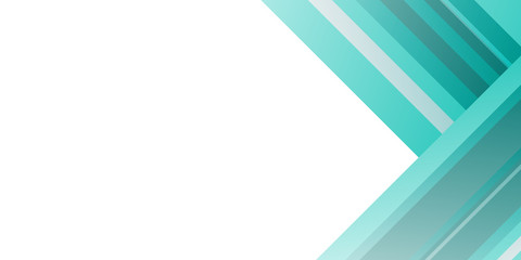 Fototapeta premium Modern Dark Green Turquoise Grey White Line Abstract Background for Presentation Design Template. Suit for corporate, business, wedding, and beauty contest.