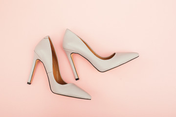 Shoes. Beauty shoes. Background. 