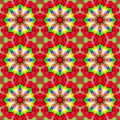 Abstract oriental pattern. Islam, Arabic, Indian, ottoman seamless motifs. Design for cover, carpet, fabric, textile, wrapping paper.