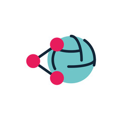 Isolated global sphere and share vector design