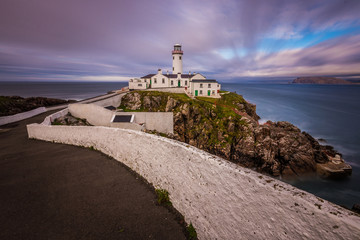 lighthouse ireland sky 