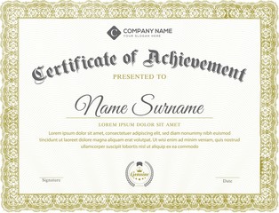 New Creative certificate design