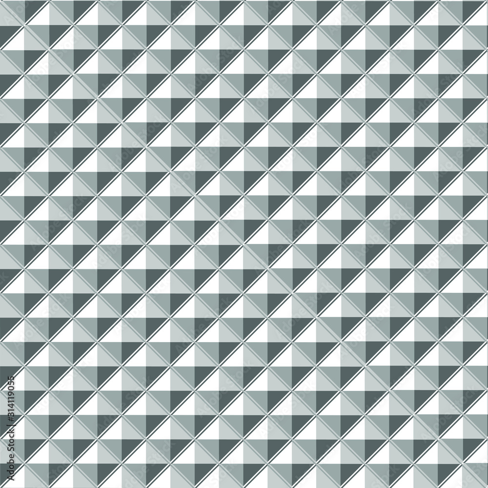 Aufkleber white paper square geometric grid background. modern abstract vector texture