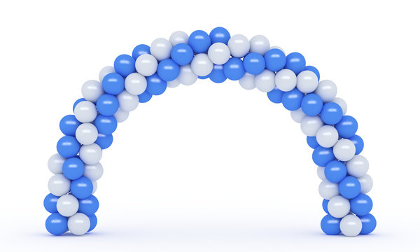 How To Decorate Balloon Arches - North of Bleu