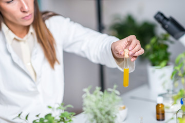 Homeopathy lab.