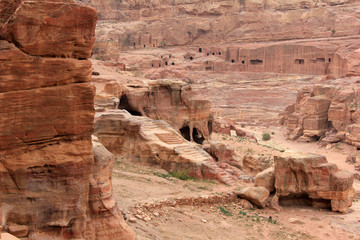 Petra, Jordan. Eco tourism concept