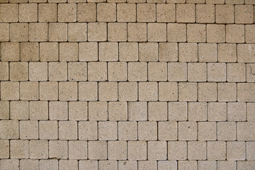 details of cement brick wall