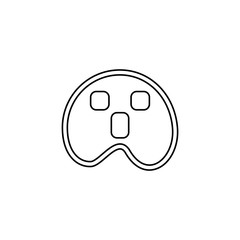 Mask icon. Theater symbol. Logo design element