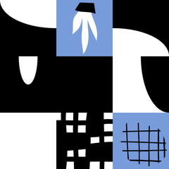 Abstract Vector Hand-drawn Pattern Design