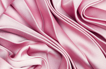 Fototapeta premium Draped silk fabric