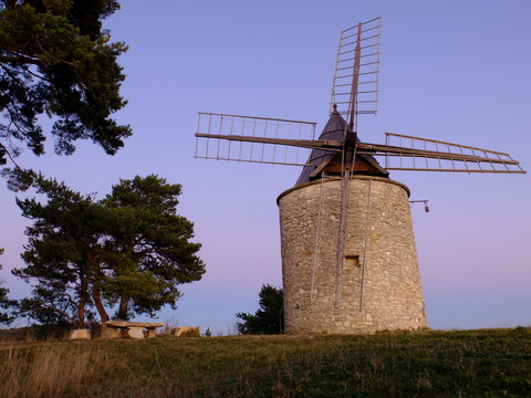 rando hivernale en Provence