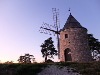 rando hivernale en Provence