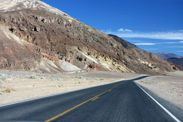 Rock formations, Death Valley National Park, Mojave Desert, California, USA