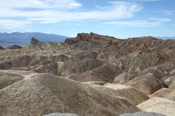 Fototapeta na wymiar Rock formations, Death Valley National Park, Mojave Desert, California, USA