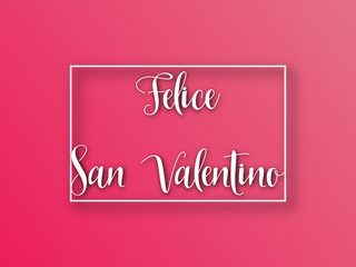 Felice San Valentino