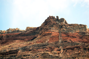 red rocks in desert, spain, spanien, la gomera, nature, turist, vacation, summer