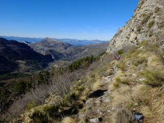 rando hivernale en Provence