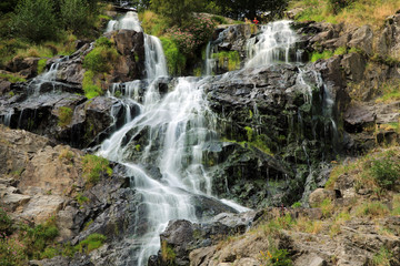 Obraz na płótnie Canvas Wasserfall Todtnau Schwarzwald