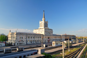 Volgograd train station. Russia