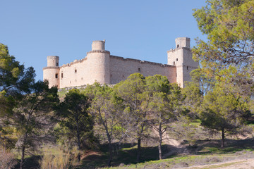 Fototapeta na wymiar Old castles of Castilla la Mancha
