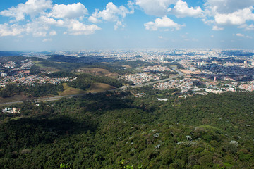 Fototapeta premium Pico do Jaragua - City of São Paulo