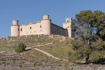 Fototapeta na wymiar Old castles of Castilla la Mancha