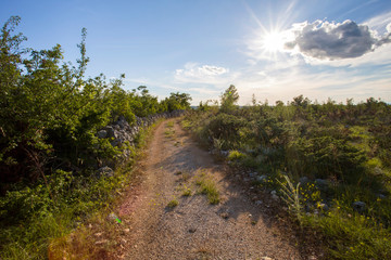 Dalmatian outback landscape