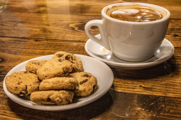 coffee and cookies