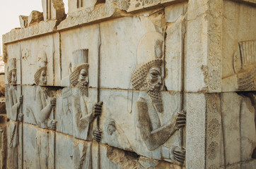 Ruins of Iran's historical city of Persepolis