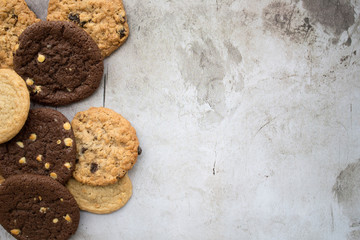 A Variety of Cookies with Room for Copy