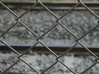 fence with barbed wire