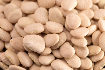 Background of Baby Lima Beans or Butter Beans