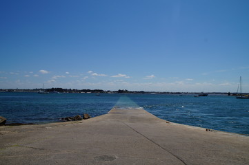 beach and sea