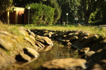 fountain in the park