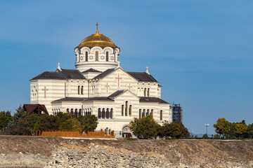 Vladimir Cathedral in Chersonesos.Crimea.