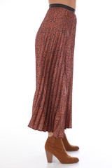 woman skirt shoot in studio