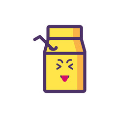 Kawaii medicine jar cartoon vector design