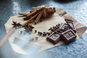 chocolate, spices, relaxation, wholesome food, hot chocolate