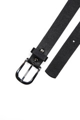 woman belt shoot in studio