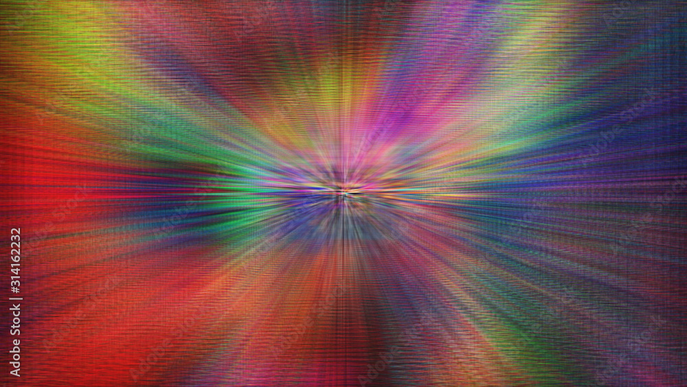 Poster shiny colored rays explosion motion abstract background