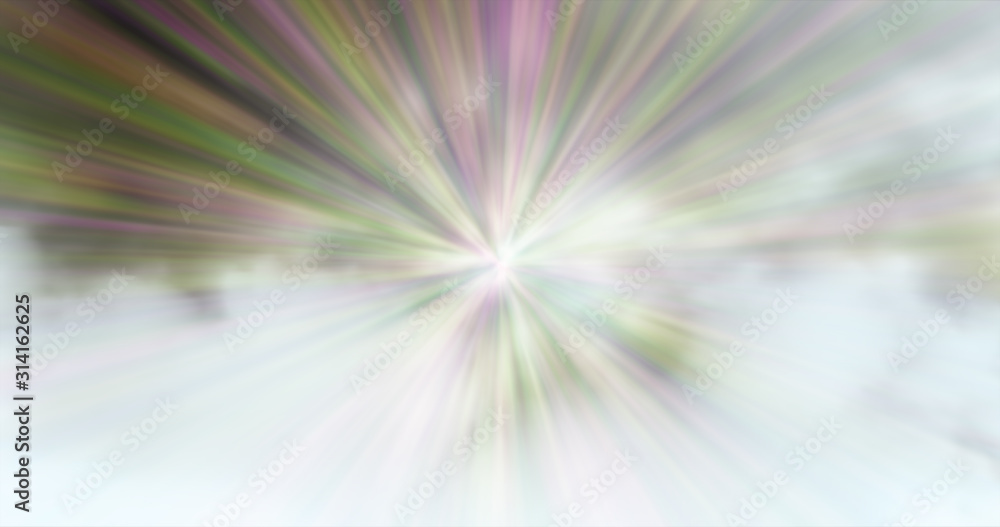 Poster shiny rays explosion of light colored abstract background