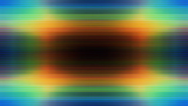 Noise Screen Multicolored Digital Waves Abstract Lines Background	