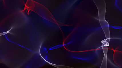 Curves Colored Fluids Lines Abstract Motion Background