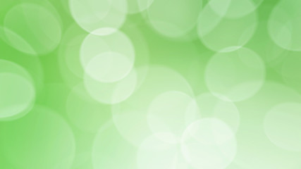 Natural green abstract bokeh background