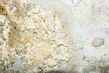 cracked and peeling paint and grunge old wall with texture