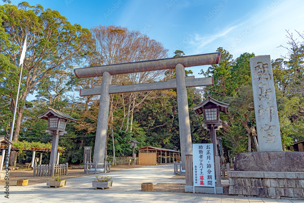 Wall mural 鹿島神宮 大鳥居