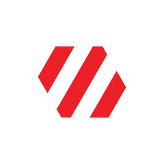 stripes line simple logo vector