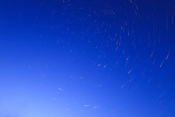 Starry sky background picture of stars in night sky and the Milky Way.
