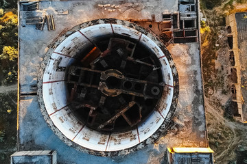 Abandoned Unfinished Nuclear Power Plant