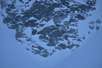 snowy slopes texture